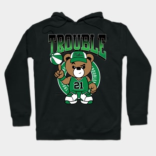 Teddy bear basketball tee Hoodie